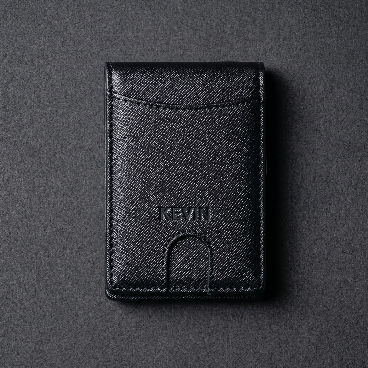 ME-Fit Note Clip Wallet / Saffiano Leather