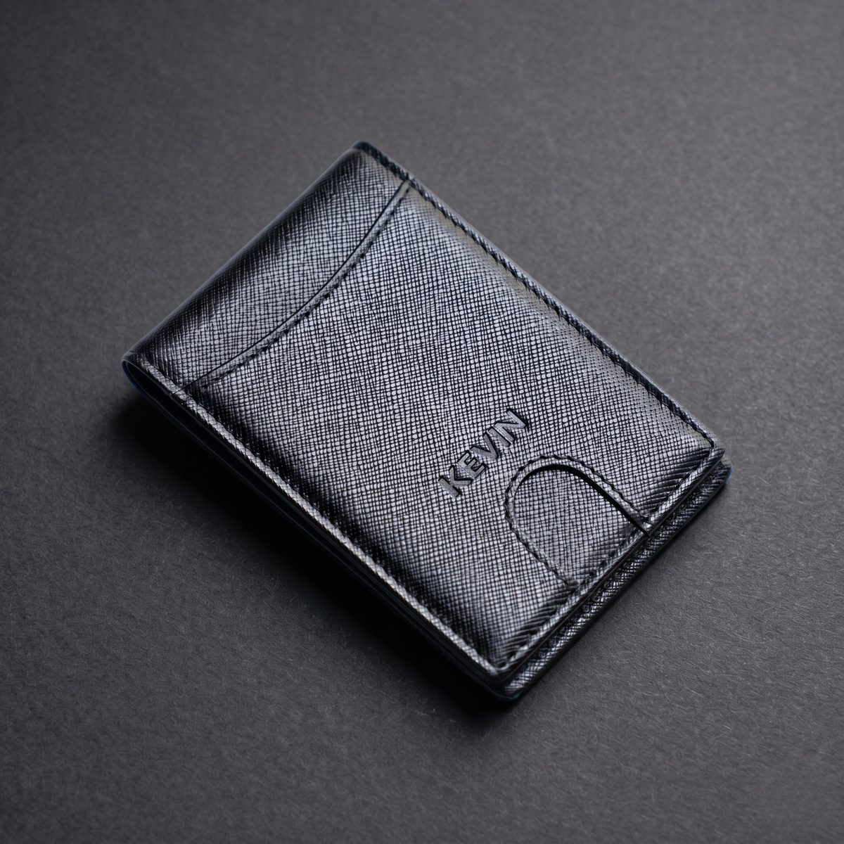 ME-Fit Note Clip Wallet / Saffiano Leather