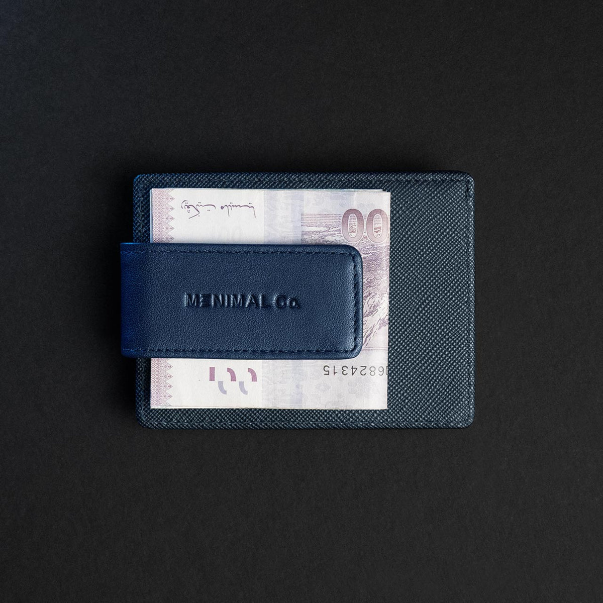 wallet with magnetic clip to hold your notes