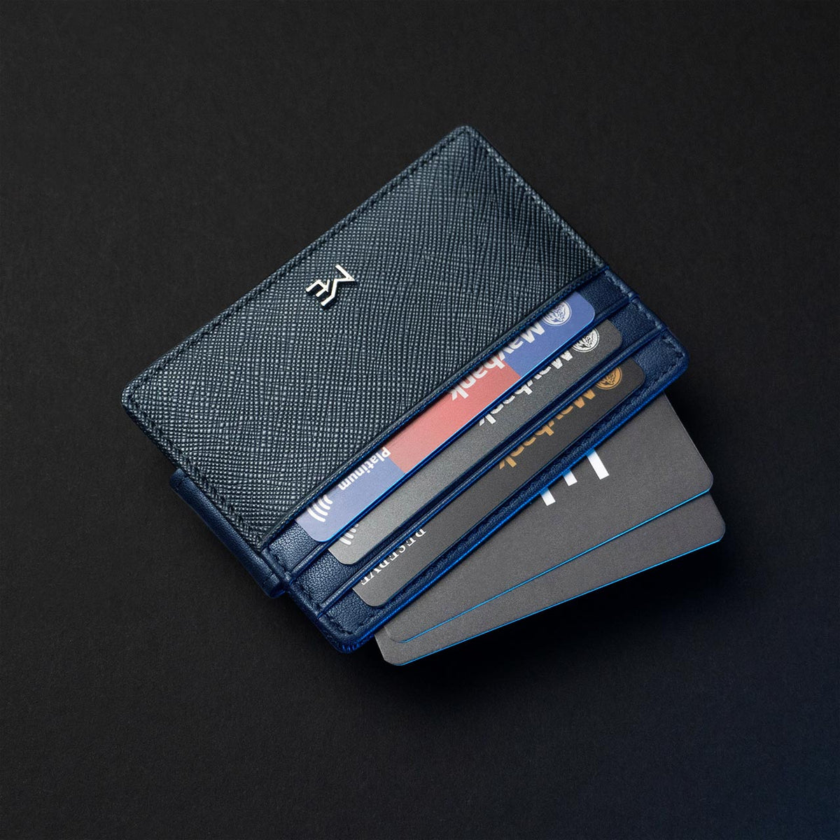 Thin and compact card holder wallet 
