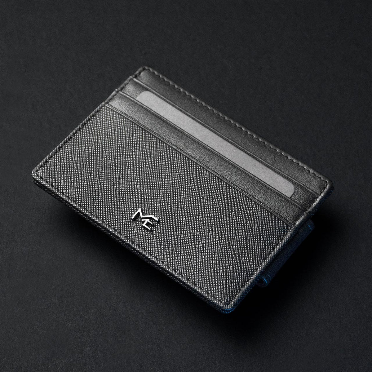leather card sleeve wallet