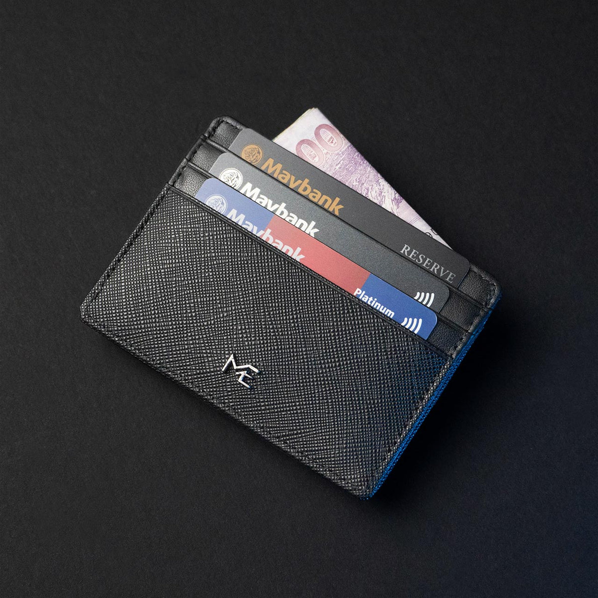 minimalist card sleeve wallet