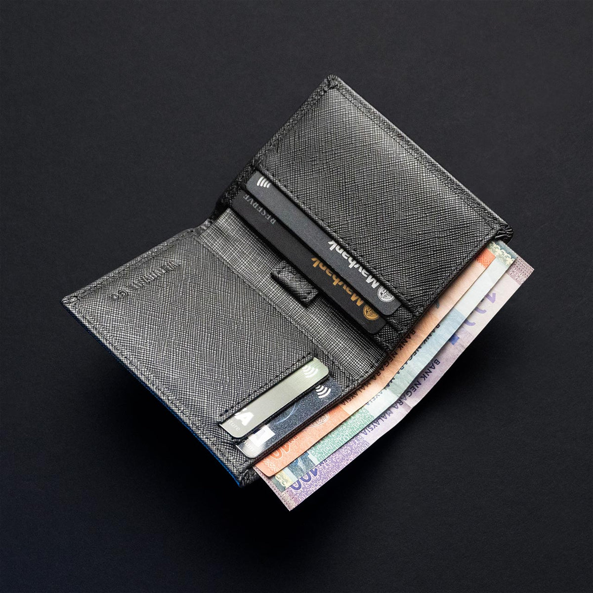 ME-FIT Slim Note Wallet / Saffiano Leather