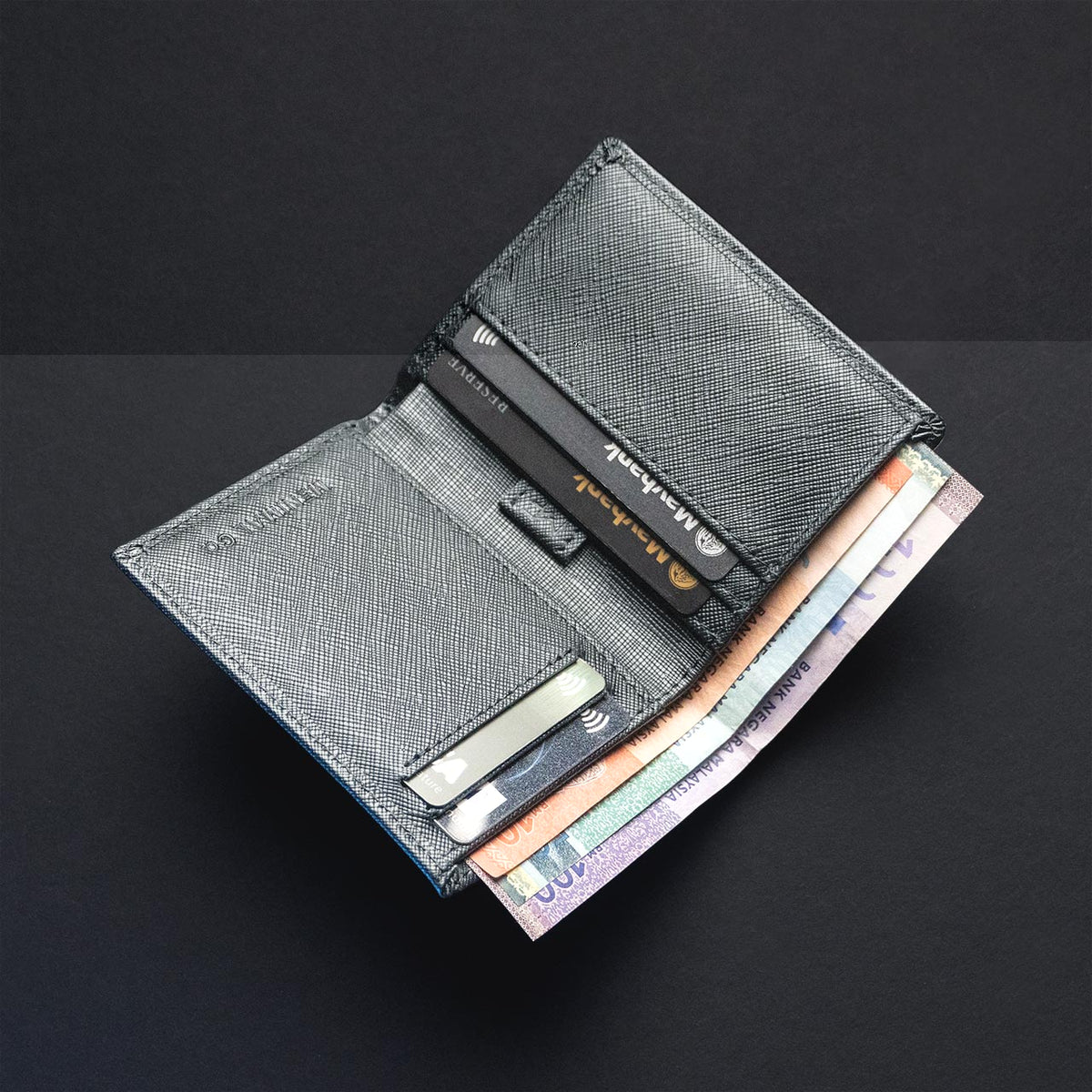 ME-FIT Slim Note Wallet / Saffiano Leather