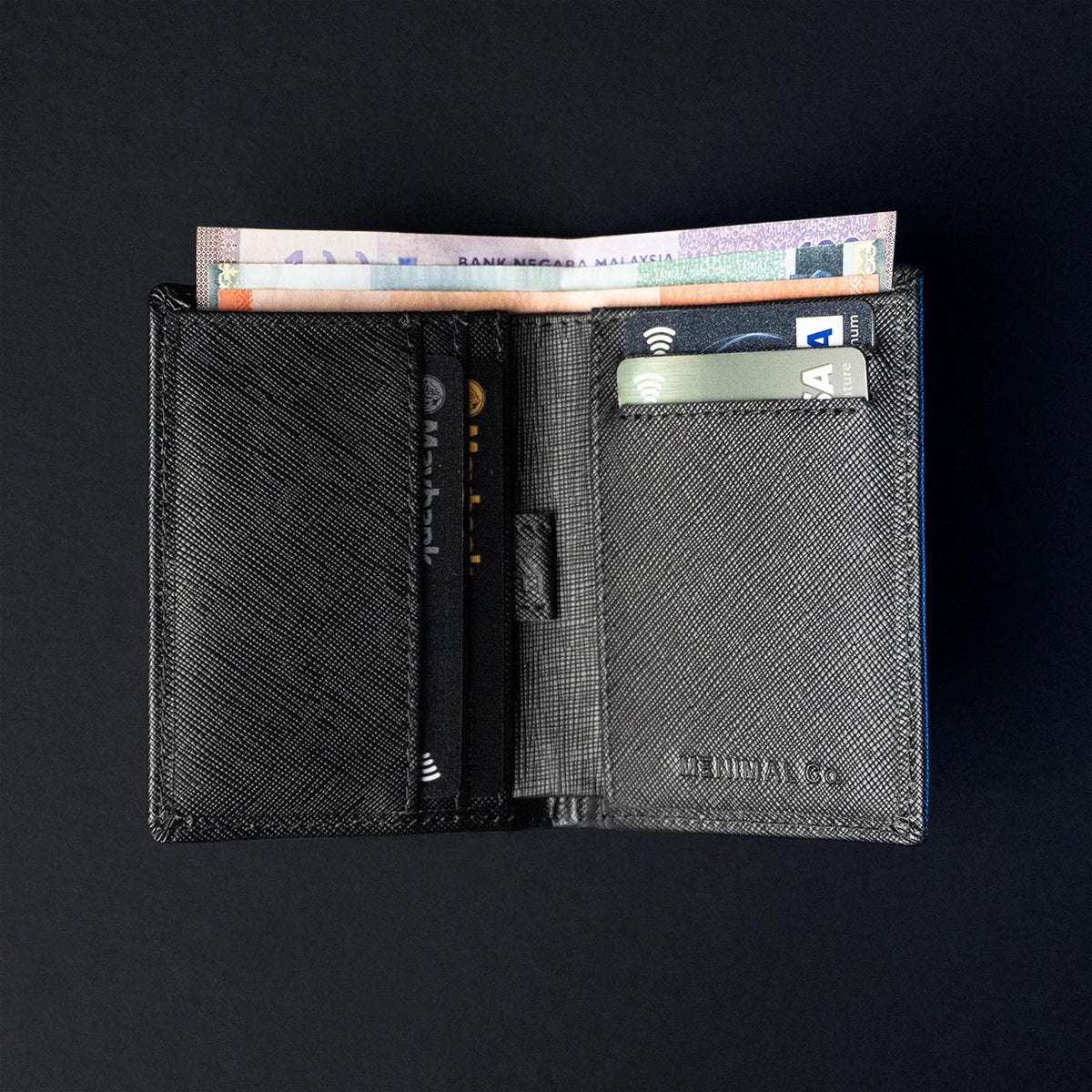 ME-FIT Slim Note Wallet / Saffiano Leather