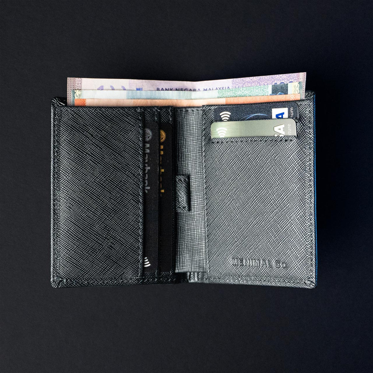 ME-FIT Slim Note Wallet / Saffiano Leather